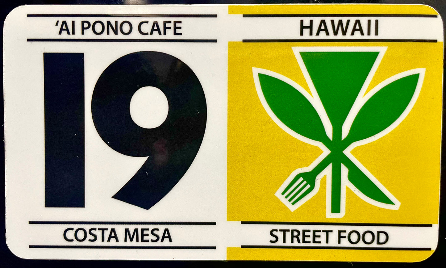 Costa Mesa Safety Stickers