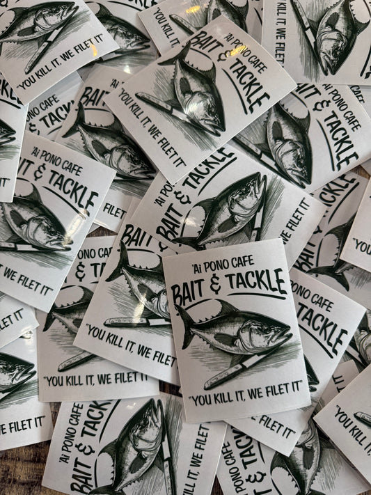 Bait & Tackle Sticker